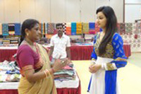 Chandni Sharma at Pochampally Ikat Art Mela